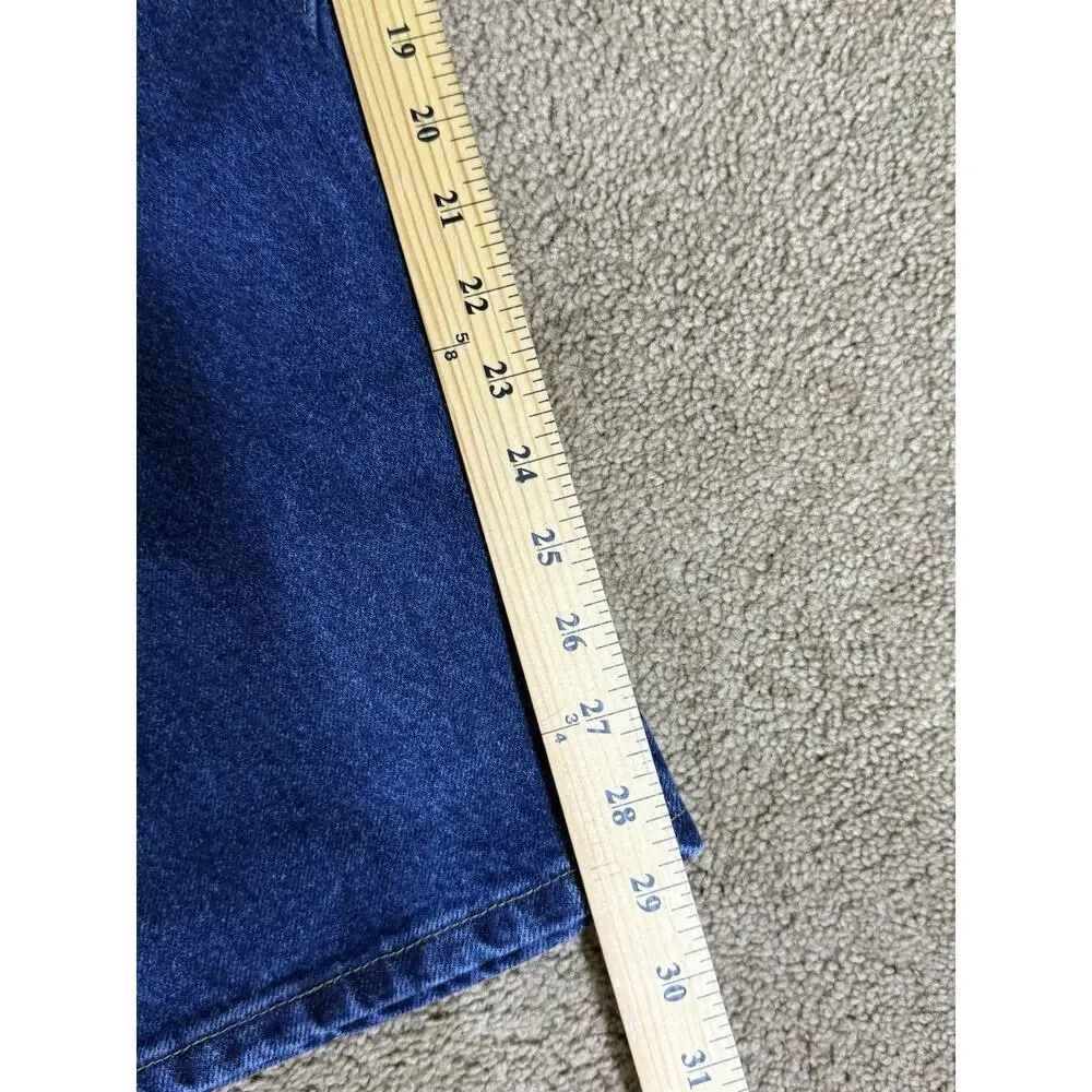 Wrangler Jeans Mens 35x30 Denim Straight Leg 96501MR